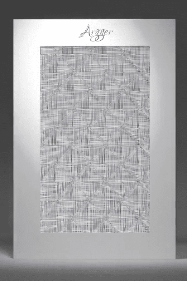 The details pattern of laminated glass art mesh th2-02